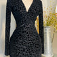 BLACK CHEETAH DRESS