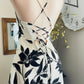 BLACK PRINT FLOWERS
