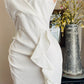 WHITE WAVES DRESS