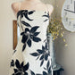 BLACK PRINT FLOWERS
