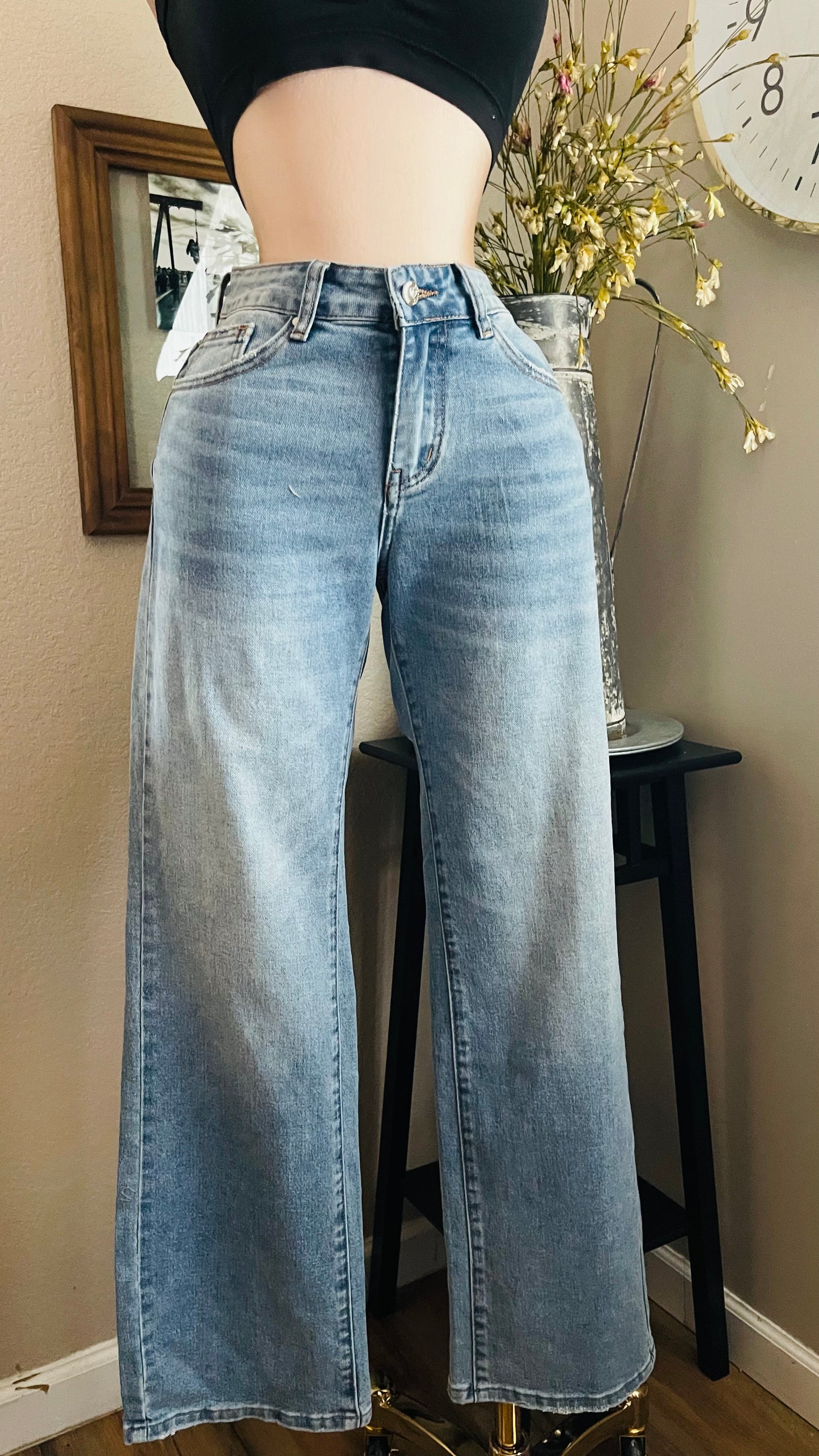 REGULAR FLARE JEANS