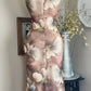 FLORAL TERRACOTA PRINT DRESS