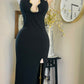 GOLD FRONT DRESS