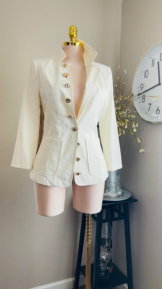 PEARL COLOR BLAZER