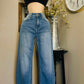 TURN UPS JEANS