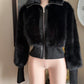 FAUX FUR JACKET