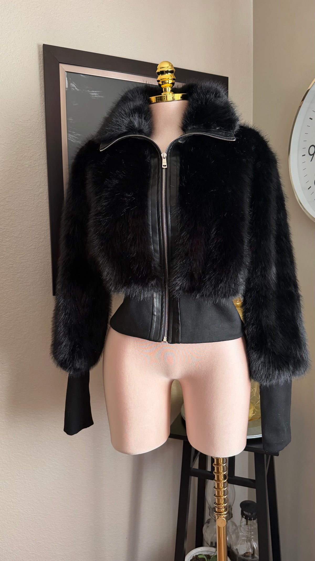 FAUX FUR JACKET