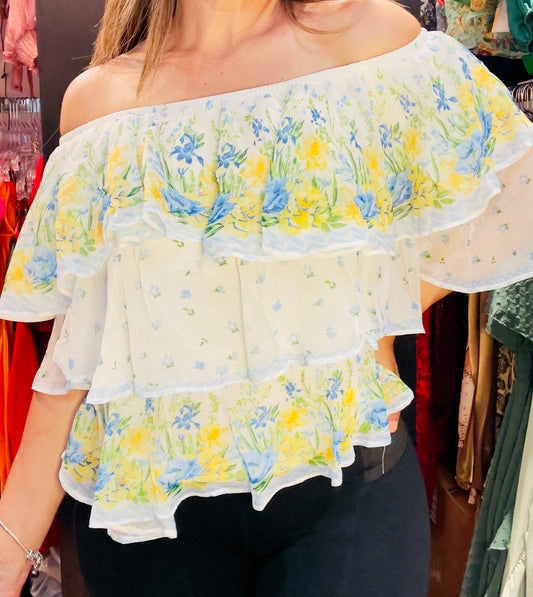 BLUSA DE OLANES