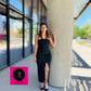 VESTIDO STRAPLESS ABIERTA ENFRENTE