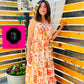 VESTIDO LARGO C/ CINTO