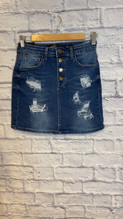 Denim Skirt Buttons